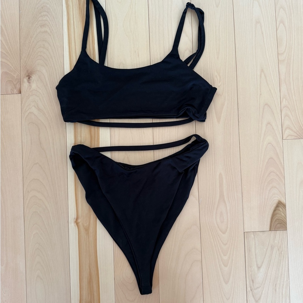 BLACK BIKINI SET XS/SMALL NAKED WARDROBE